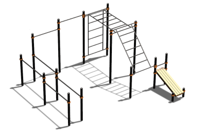Спортивный комплекс воркаут ВС-146 в Санкт-Петербурге
