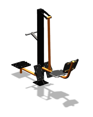 Уличный тренажер "Жим ногами Твистер" УТ305 в Санкт-Петербурге