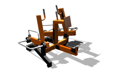 Силовой уличный тренажер  "Рычажная тяга"  УТ419 (тренажер находится на оптимизации у производства  и внешне может отличится от заявленной картинки в Санкт-Петербурге