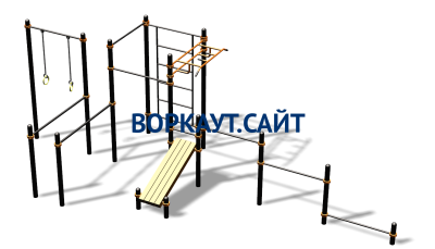 Спортивный комплекс воркаут ВС-95 в Санкт-Петербурге