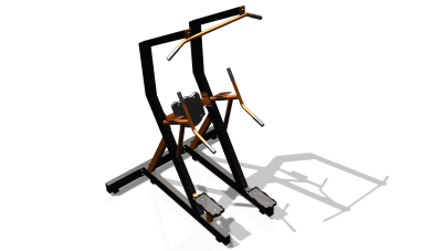 Силовой уличный тренажер  "Комбинированный станок"  УТ416 в Санкт-Петербурге