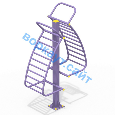 Уличный тренажер для пресса УТ 012 в Санкт-Петербурге