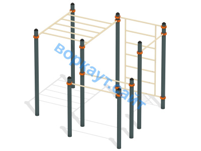 Спортивный комплекс воркаут ВС-48 в Санкт-Петербурге