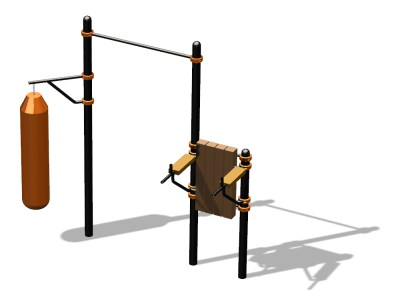 Спортивный комплекс воркаут ВС-148 в Санкт-Петербурге