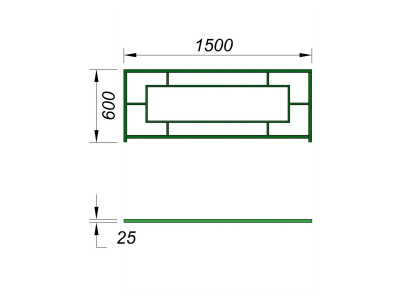 Ограждение площадки МАФ 5000 в Санкт-Петербурге