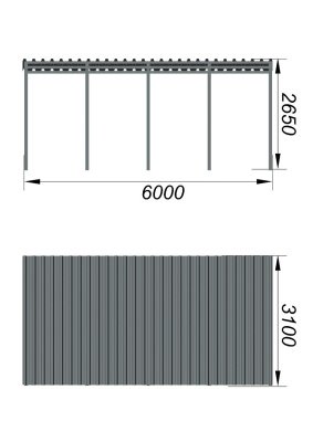 Теневой навес трибун МАФ 4130 в Санкт-Петербурге