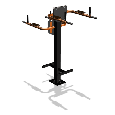 Уличный тренажер  "Брусья-пресс двойной"  УТ202 в Санкт-Петербурге