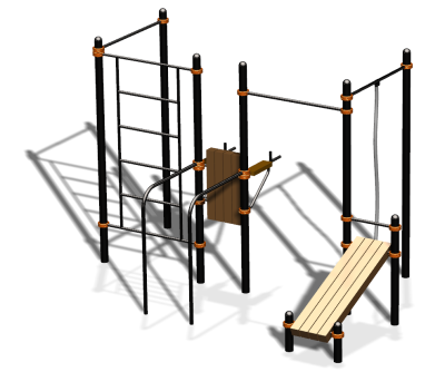 Спортивный комплекс воркаут ВС-145 в Санкт-Петербурге