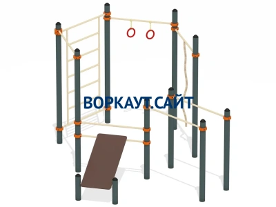 Спортивный комплекс воркаут ВС-49 в Санкт-Петербурге