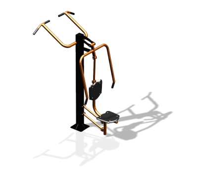 Уличный тренажер "Жим от груди Турник" УТ341 в Санкт-Петербурге