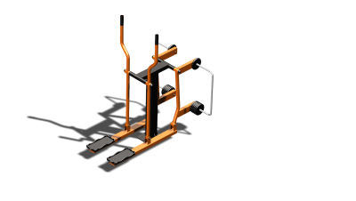 Силовой уличный тренажер  "Лыжи"  УТ406 в Санкт-Петербурге