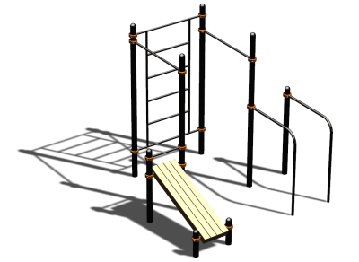 Спортивный комплекс воркаут ВС-123 в Санкт-Петербурге
