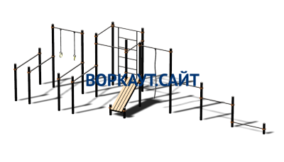 Спортивный комплекс воркаут ВС-83 в Санкт-Петербурге