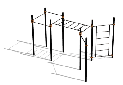 Спортивный комплекс воркаут ВС-117 в Санкт-Петербурге